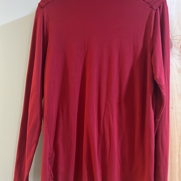Joseph a ripkoff red high neck size large - Picture 4 of 8